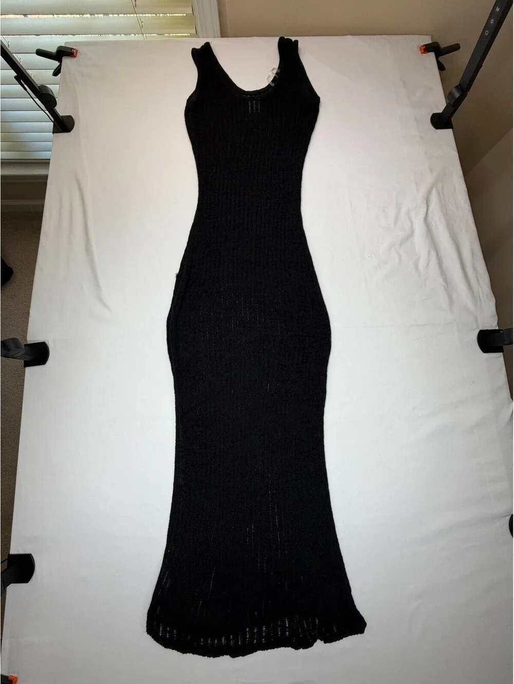 Shade & Shore Women's Cover Up Knit Pullover Sleeveless Scoop Neck Size S Black